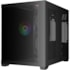 Gabinete Gamdias Aura Gc10M Argb V2 Preto Matx Micro Tower Vidro Temperado Com 3 Fan