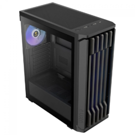 Gabinete Gamdias Aura Gc11 Argb Mid Tower Atx Lateral De Vidro Temperado Usb Tipo C Preto