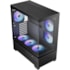 Gabinete Gamdias Aura Gc12 Argb Atx Mid Tower Vidro Temperado Usb Tipo C Com 6 Fan Preto