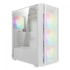 Gabinete Gamdias Aura Gc2 Elite Argb Atx Mid Tower Usb 3.0  Lateral De Vidro Temperado Branco