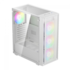 Gabinete Gamdias Aura Gc2 Elite Argb Atx Mid Tower Usb 3.0  Lateral De Vidro Temperado Branco