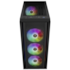 Gabinete Gamdias Aura Gc2 Elite Argb Atx Mid Tower Usb 3.0 Lateral De Vidro Temperado Preto