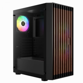Gabinete Gamdias Aura Gc4 Lateral De Vidro Temperado 3 Fans Preto