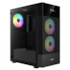 Gabinete Gamdias Aura Gc5 Elite Argb Atx Mid Tower Lateral De Vidro Temperado Usb 3.0 Preto