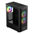 Gabinete Gamdias Aura Gc6 Elite Argb Atx Mid Tower Lateral De Vidro Temperado Usb 3.0 Preto
