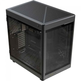 Gabinete Gamdias Neso P1 B Atx Full Tower Lateral De Vidro Temperado Usb Tipo C Sem Fan Preto