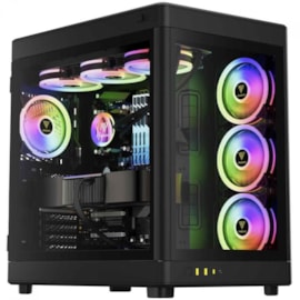 Gabinete Gamdias Neso P1 B Atx Full Tower Lateral De Vidro Temperado Usb Tipo C Sem Fan Preto