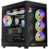 Gabinete Gamdias Neso P1 B Atx Full Tower Lateral De Vidro Temperado Usb Tipo C Sem Fan Preto
