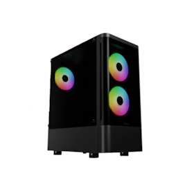 Gabinete Gamdias Talos E3 Atx Lateral De Vidro Temperado Usb 3.0 Preto