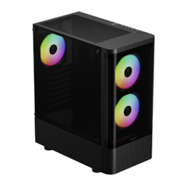 Gabinete Gamdias Talos E3 Cg Atx Mid Tower Lateral De Vidro Temperado Usb 3.0 Preto