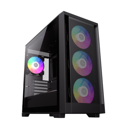 Gabinete Gamemax Defender Mb Matx Mini Tower Usb 3.0 Lateral Vidro Preto