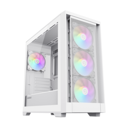 Gabinete Gamemax Defender Mw Matx Mini Tower Lateral De Vidro Temperado Usb 3.0 Branco