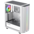 Gabinete Gamemax Precision Argb Eatx Mid Tower Lateral De Vidro Temperado Usb 3.0 Com 2 Fans Branco Precision White Coc