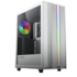 Gabinete Gamemax Precision Argb Eatx Mid Tower Lateral De Vidro Temperado Usb 3.0 Com 2 Fans Branco Precision White Coc