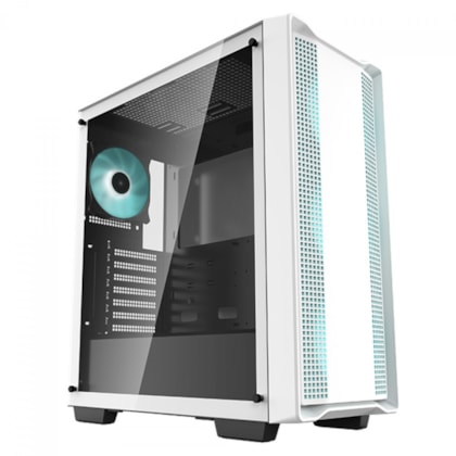 Gabinete Gamer Deepcool Cc 560 Atx Mid Tower Usb 3.0 Lateral De Vidro Temperado R-cc560-whgaa4-g-1