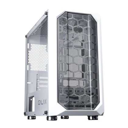 GABINETE GAMER GALAX NEBULOSA LATERAL VIDRO TEMPERADO BRANCO, GX700-WH