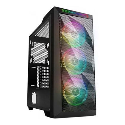 GABINETE GAMER GAMDIAS ATHENA M1 MID TOWER PRETO