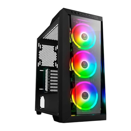 GABINETE GAMER GAMDIAS TALOS M1 LITE PRETO MID TOWER