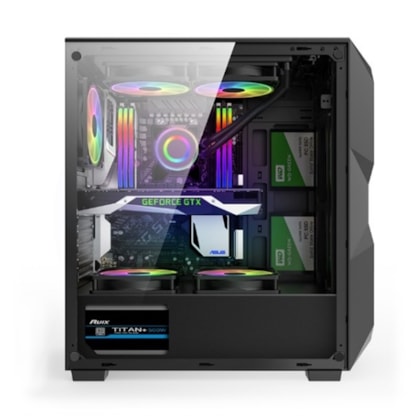 GABINETE GAMER HAYOM GB1710 PRETO