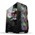 GABINETE GAMER HAYOM GB1710 PRETO