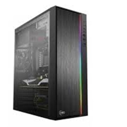 GABINETE GAMER KWG VELA M1 RGB MID TOWER PRETO