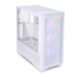 Gabinete Gamer Lian Li Lancool Ii Mesh C Rgb Snow Edition Lateral De Vidro 3x Fans Argb Usb-c Lancoo