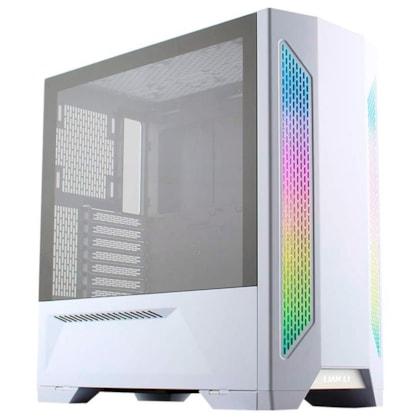 GABINETE GAMER LIAN LI LANCOOL II W BRANCO COM FANS