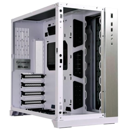 GABINETE GAMER LIAN LI PC-O11 DYNAMIC WHITE LATERAL E FRONTAL EM VIDRO ATX