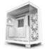 Gabinete Gamer Nzxt H9 Flow Branco Com Fan Modelo Cm-h91fw-01