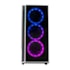 GABINETE GAMER REDRAGON GRAPPLE BRANCO MIDTOWER RGB GC-607WH