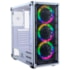 GABINETE GAMER REDRAGON WHEELJACK MID TOWER BRANCO GC-606WH