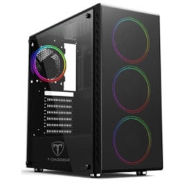 GABINETE GAMER T-DAGGER G10B MID TOWER BLACK TGC-G10B