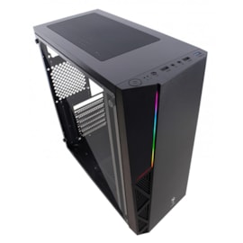 GABINETE GAMER T-DAGGER PRETO MID TOWER RGB TGC-P02B