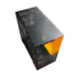 Gabinete Geometric Future Model 5 Eatx Mid Tower Lateral De Vidro Temperado Usb Tipo C Preto E Amarelo Geo-M5-By