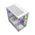 Gabinete Gstorm Raider Matx Mid Tower Vidro Temperado Usb 3.0 Branco Gs-Rai-Wh-3F
