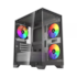 Gabinete Gstorm Raider Matx Mid Tower Vidro Temperado Usb 3.0 Preto Gs-Rai-Bk-3F