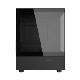 Gabinete Kalkan Avalon Matx Mid Tower Vidro Temperado Usb 3.0 Sem Fan Preto Klk00036