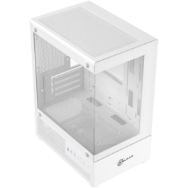 Gabinete Kalkan Hakon White Matx Mid Tower Vidro Temperado Usb 3.0 Branco Sem Fan Klk00081