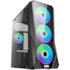 Gabinete  Kalkan Husk Lite Atx Mid Tower Usb 2.0 Preto Sem Fan Klk00070
