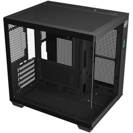 Gabinete Kalkan Midgard Digital Matx Mid Tower Vidro Temperado Usb 3.0 Preto Sem Fan Klk00085