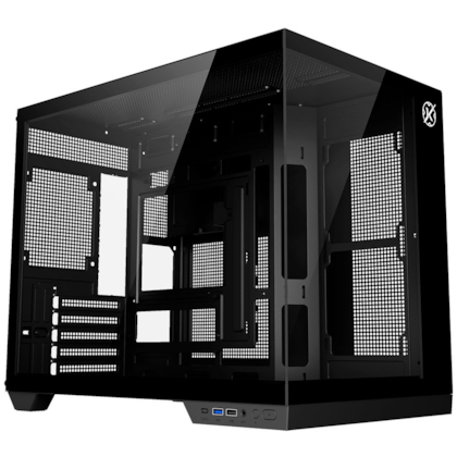 Gabinete Kalkan Saga Matx Mid Tower Vidro Temperado Usb 3.0 Preto Klk00043
