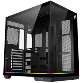 Gabinete Kalkan Skye Rgb Preto Atx Mid Tower Vidro Temperado Usb 3.0 Preto Sem Fan Klk00042