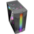 Gabinete Kmex Bifrost 6 Cg01a9 Mini Tower Atx Lateral Em Vidro Temperado Fita Led Rgb Preto Cg01a9rh0010b0x