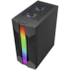 Gabinete Kmex Bifrost 6 Cg01a9 Mini Tower Atx Lateral Em Vidro Temperado Fita Led Rgb Preto Cg01a9rh0010b0x