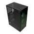 Gabinete Kmex Cg-60c5 Mid Tower Atx Lateral De Vidro Temperado Usb 2.0 Com 3 Fans E Controladora Cg60c5rh0010b0x