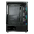 Gabinete Kmex Cg-60c5 Mid Tower Atx Lateral De Vidro Temperado Usb 2.0 Com 3 Fans E Controladora Cg60c5rh0010b0x