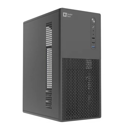Gabinete Leader Tech Lt-302Cf Matx Mid Tower Usb 3.0 Preto