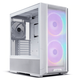 Gabinete Lian Li Lancool 216 Rgb Eatx Mid Tower Lateral Em Vidro Temperado Usb Tipo C Com 2 Fans Argb Branco Lancool 216Rw