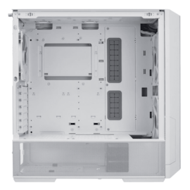 Gabinete Lian Li Lancool 216 Rgb Eatx Mid Tower Lateral Em Vidro Temperado Usb Tipo C Com 2 Fans Argb Branco Lancool 216Rw