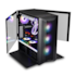 Gabinete Lian Li Lancool Ii Mesh C Rgb Eatx Mid Tower Lateral De Vidro 3x Fans Argb Usb-c Preto Lancool Ii Mesh C Rgb-x